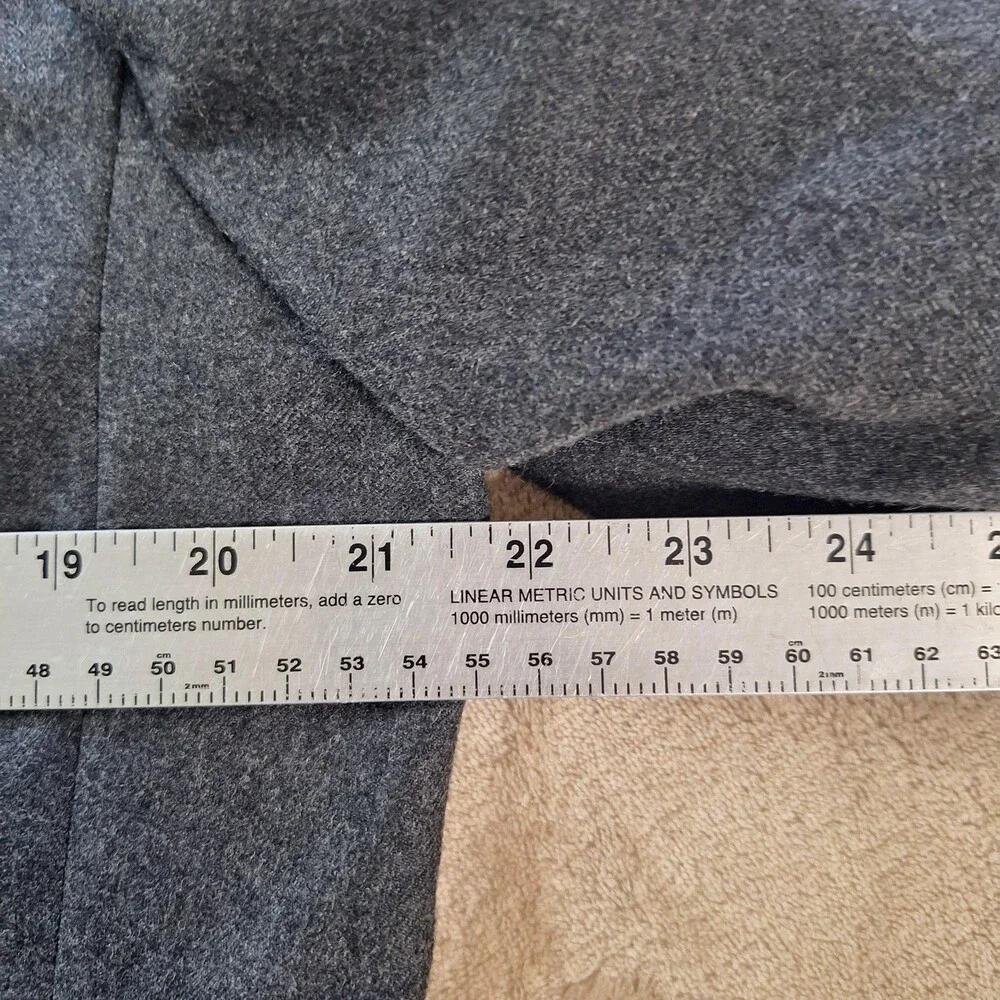 Louis Roth Blazer Mens 41S Gray Wool Two Button Sport Coat Jacket Tailored USA